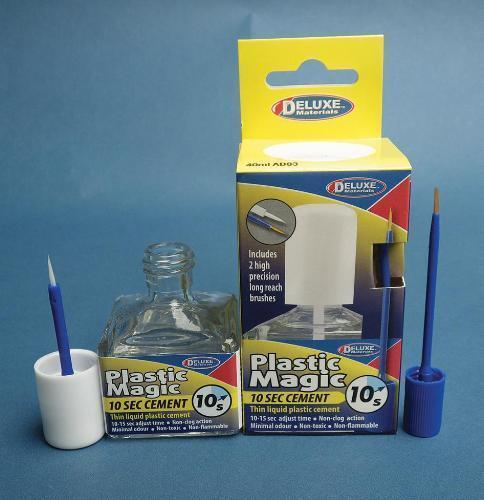 Plastic Magic Plastic Cement 40ml by Deluxe Materials 