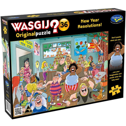 Wasjig? Original #36 New Year Resolutions! 1000pce Puzzle