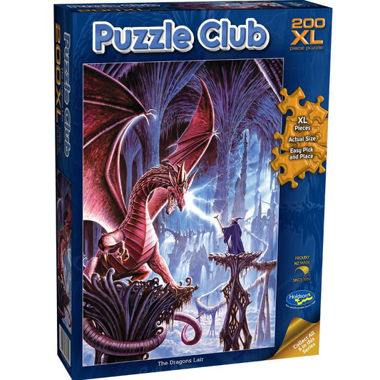 Holdson Puzzle - Puzzle Club 200pc XL The Dragon's Lair