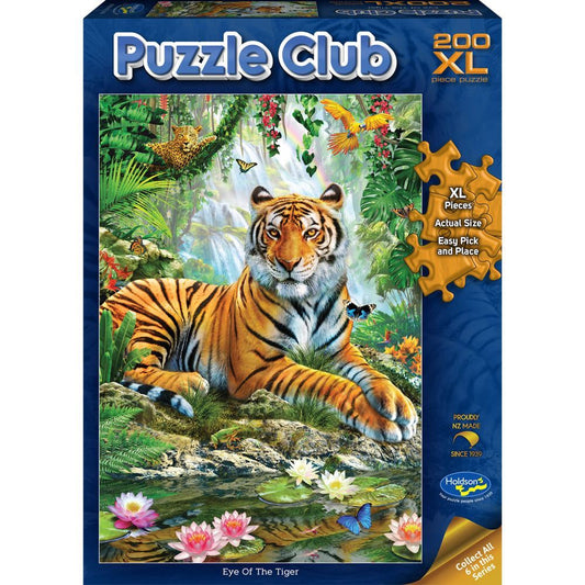 Holdson Puzzle - Puzzle Club 200pc XL Eye of the Tiger