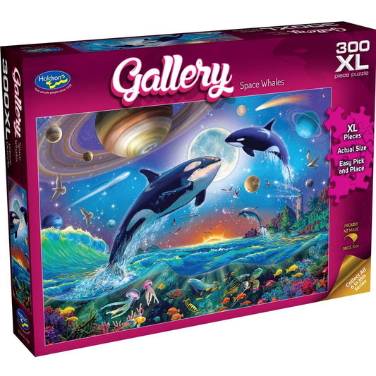 Holdson Puzzle - Gallery S10 300 pc XL Space Whales