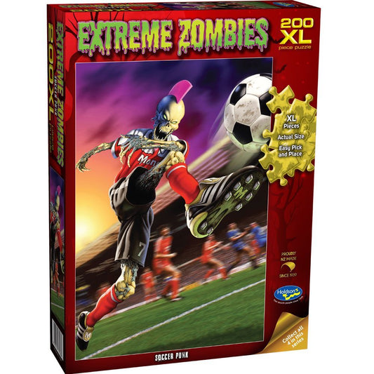 Holdson Puzzle - Extreme Zombies 200pc XL Soccer Punk