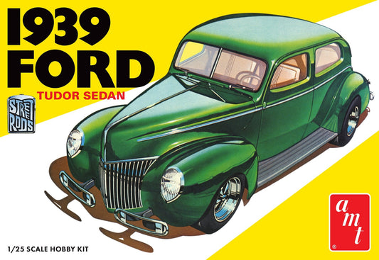 AMT 1/25 1939 Ford Sedan Street Rod Series Plastic Model Kit