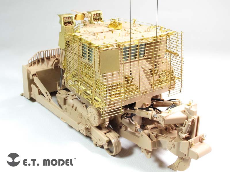 E.T. Model 1:35 Israeli D9R Armored Bulldozer slat armour Detail Set