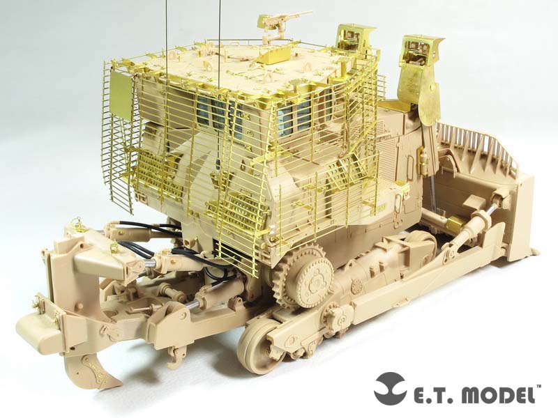 E.T. Model 1:35 Israeli D9R Armored Bulldozer slat armour Detail Set