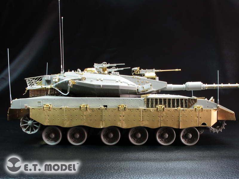 E.T. Model 1:35 Israeli Merkava Mk.3 BAZ Tank Side Skirts