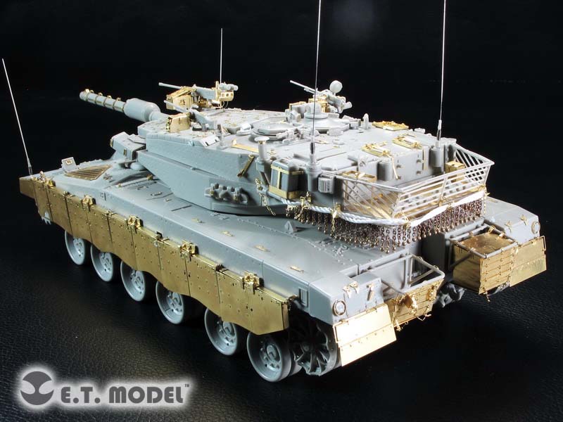 E.T. Model 1:35 Israeli Merkava Mk.3 BAZ Tank Basic Detail Set