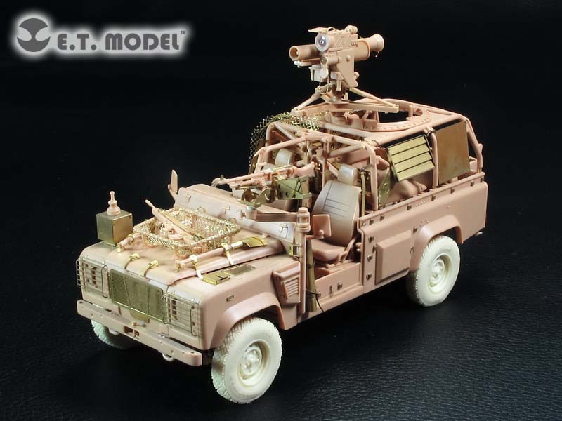 E.T. Model 1:35 Land Rover WMIK w/MILAN ATGM Detail Set