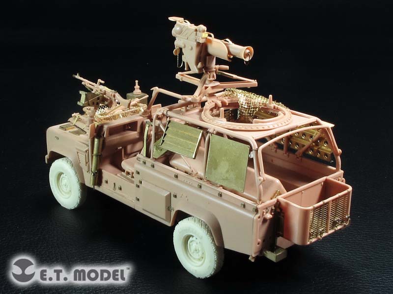 E.T. Model 1:35 Land Rover WMIK w/MILAN ATGM Detail Set