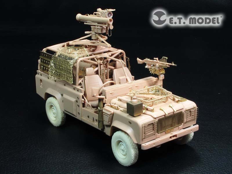 E.T. Model 1:35 Land Rover WMIK w/MILAN ATGM Detail Set