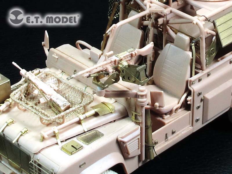 E.T. Model 1:35 Land Rover WMIK w/MILAN ATGM Detail Set