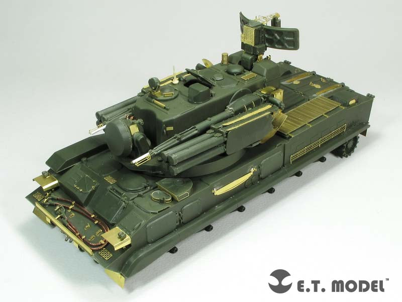 E.T. Model 1:35 Russian 2S6M Tunguska Anti-Aircraft Artillery Detail Set