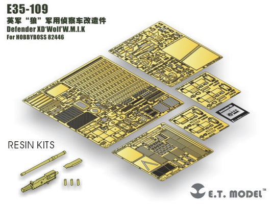 E.T. Model 1:35 Defender XD ‘Wolf’ W.M.I.K Detail Set