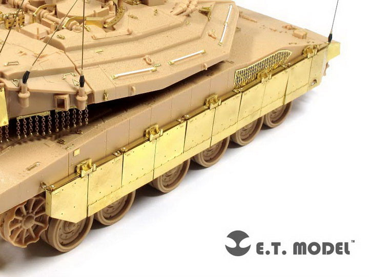 E.T. Model 1:35 Israeli Merkava Mk.IV Tank LIC Side Skirts