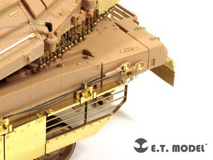 E.T. Model 1:35 Israeli Merkava Mk.IV Tank Side Skirts Type.2