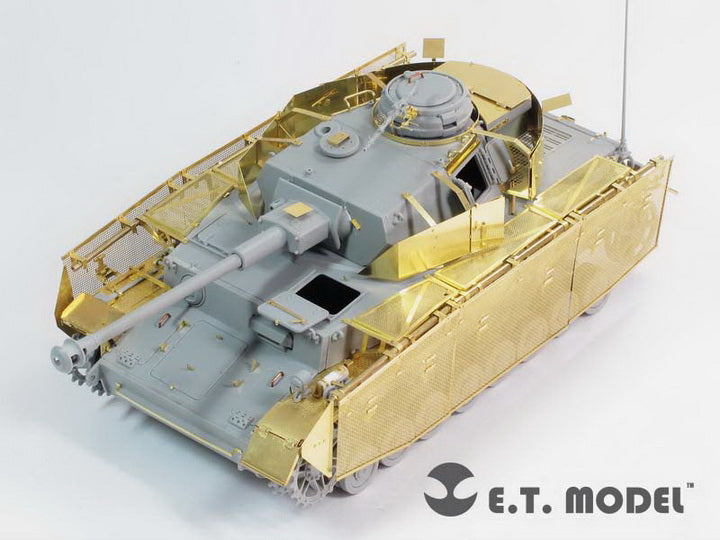 E.T. Model 1:35 WWII German Pz.Kpfw.IV Ausf.J Schurzen(Late version)