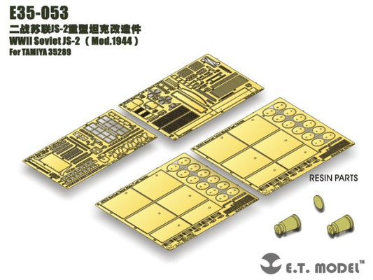 E.T. Model 1:35 WWII Soviet JS-2 （Mod.1944）Detail Set