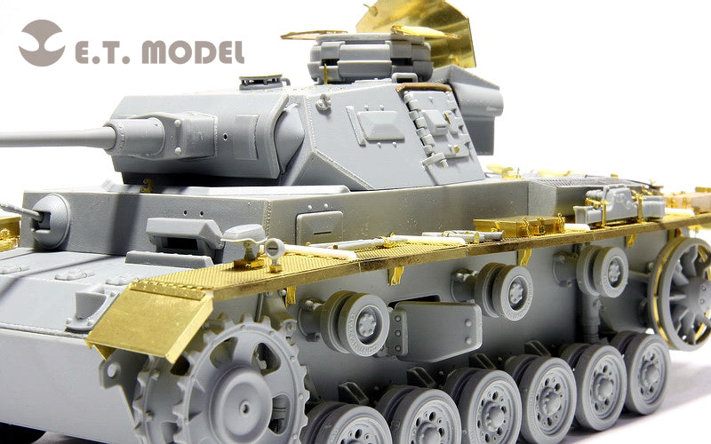 E.T. Model 1/35 WWII German Pz.Kpfw.III Ausf.J Basic Detail Set