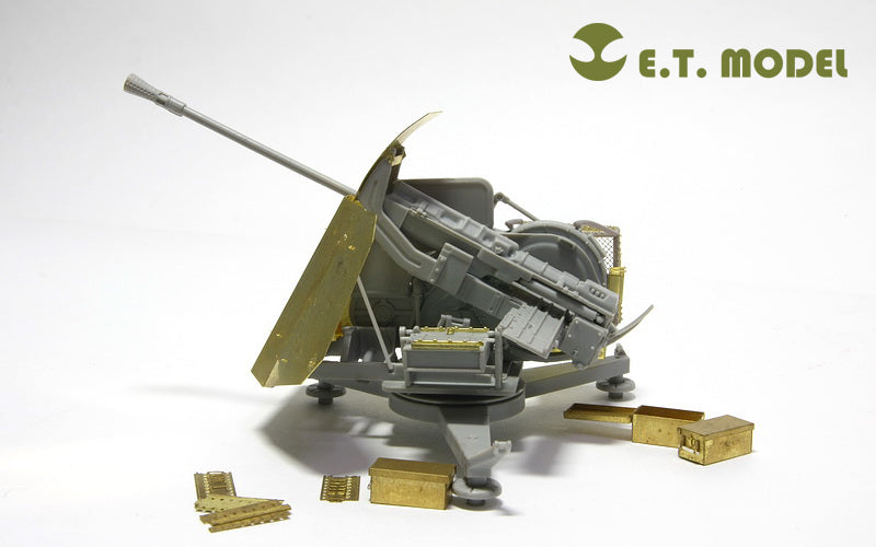 E.T. Model 1:35 WWII German 3.7cm FLAK 43 Anti-Aircraft Gun Detail Set