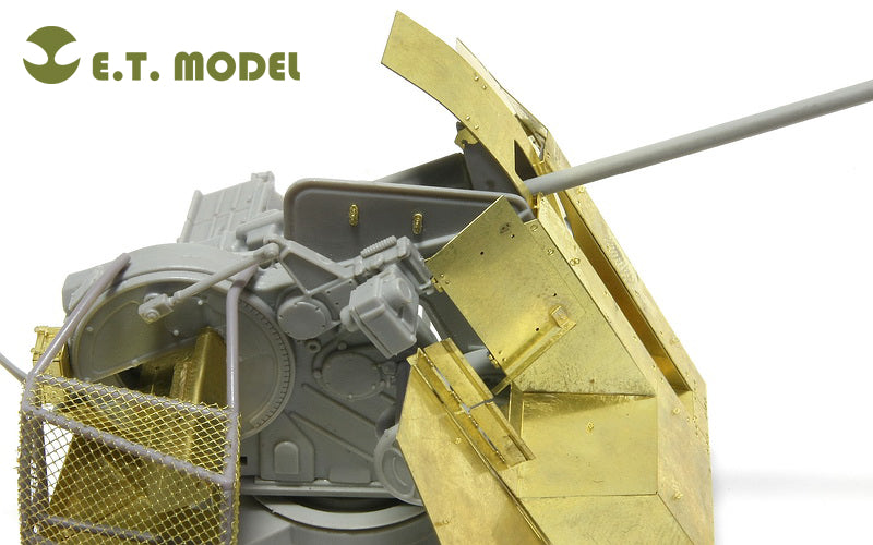 E.T. Model 1:35 WWII German 3.7cm FLAK 43 Anti-Aircraft Gun Detail Set