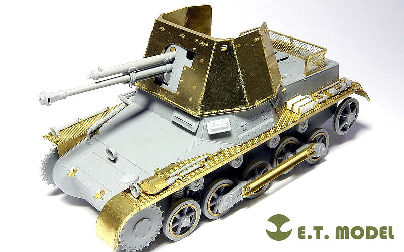 E.T. Model 1:35 WWII German Panzerjager I 4.7cm Pak(t) Detail Set