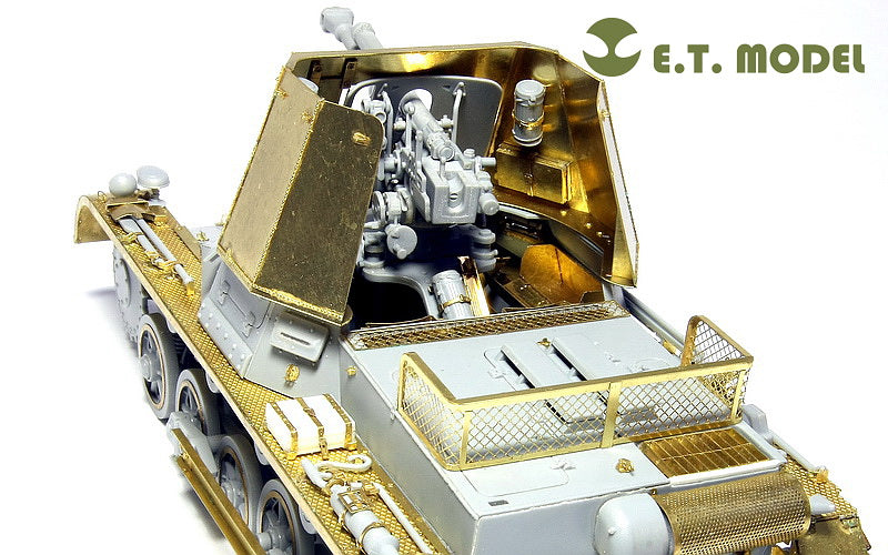 E.T. Model 1:35 WWII German Panzerjager I 4.7cm Pak(t) Detail Set