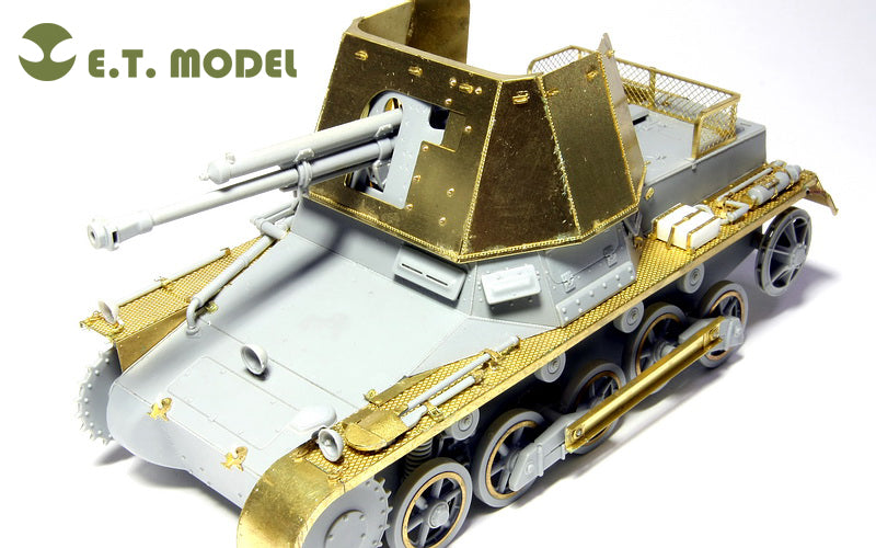 E.T. Model 1:35 WWII German Panzerjager I 4.7cm Pak(t) Detail Set