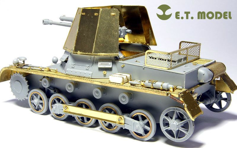 E.T. Model 1:35 WWII German Panzerjager I 4.7cm Pak(t) Detail Set