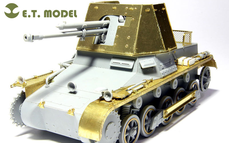 E.T. Model 1:35 WWII German Panzerjager I 4.7cm Pak(t) Detail Set