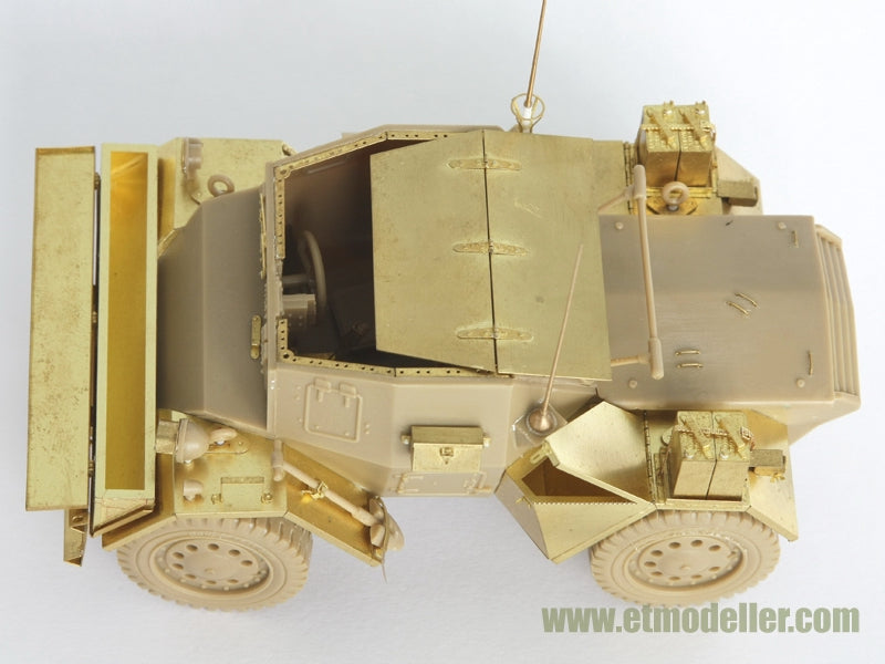 E.T. Model 1:35 WWII British scout car DINGO Mk.II Detail Set