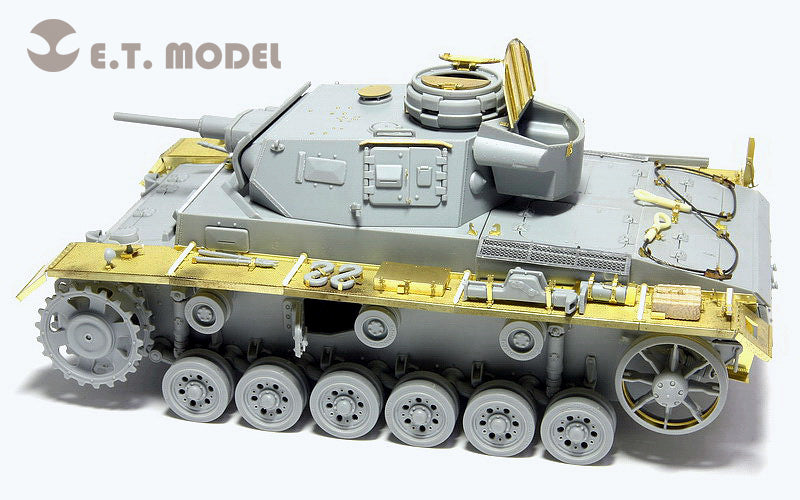 E.T. Model 1:35 WWII German Pz.Kpfw.III Ausf.H-N Fender