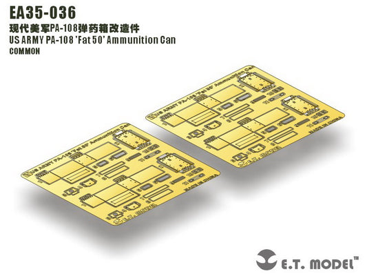 E.T. Model 1:35 US ARMY PA-108 'Fat 50' Ammunition Can