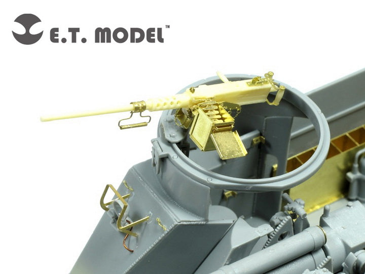 E.T. Model 1:35 WWII US ARMY M2HB MG w/50 Rounds Ammunition Can