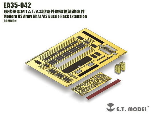 E.T. Model 1:35 Modern US Army M1A1/A2 Bustle Rack Extension