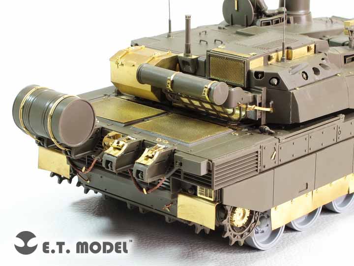 E.T. Model 1:35 French Leclerc Series 2 Main Battle Tank Grilles Detail Set