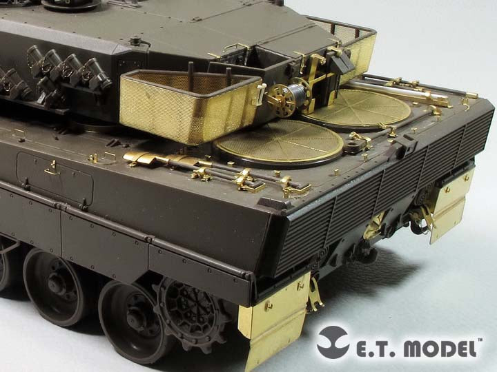 E.T. Model 1:35 German Leopard 2 A5/6 MBT  Engine & Turret Rack Grills