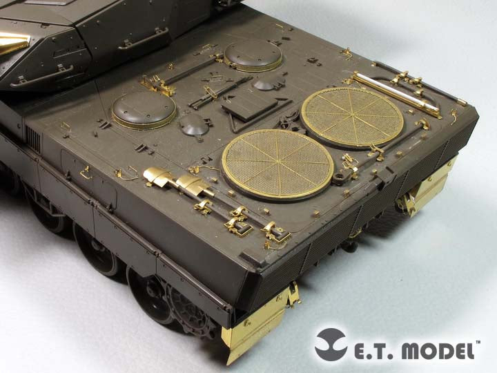 E.T. Model 1:35 German Leopard 2 A5/6 MBT  Engine & Turret Rack Grills