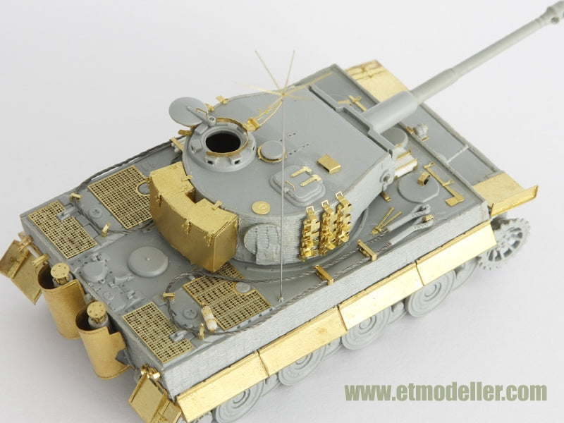 E.T. Model 1:72 WWII German TIGER I Late Production Detail Set