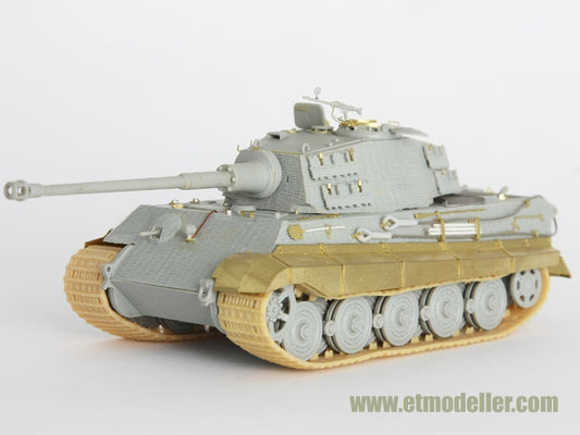 E.T. Model 1:72 WWII German KING TIGER （Henschel Turret）Detail Set