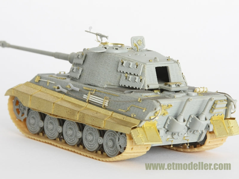 E.T. Model 1:72 WWII German KING TIGER （Henschel Turret）Detail Set