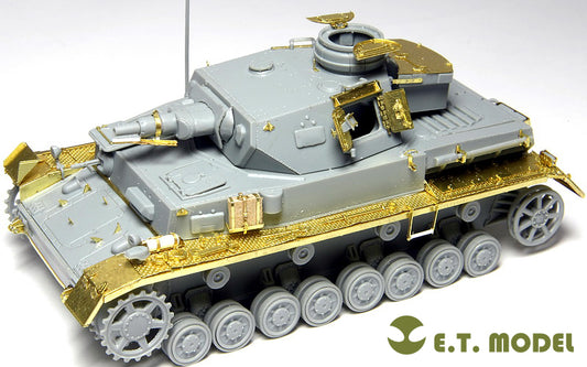 E.T. Model 1:72 WWII German Pz.Kpfw.IV Ausf. F1 Detail Set