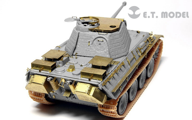 E.T. Model 1:72 WWII German Panther G Anti Aircraft Armour Detail Set