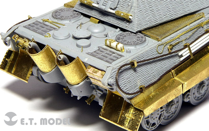 E.T. Model 1/72 WWII German KING TIGER （Porsche Turret）PE Set