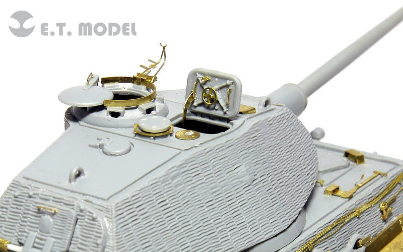 E.T. Model 1/72 WWII German KING TIGER （Porsche Turret）PE Set