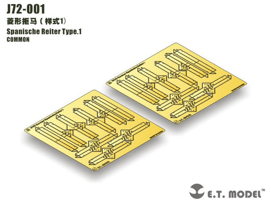 E.T. Model 1/72 Spanische Reiter Type.1