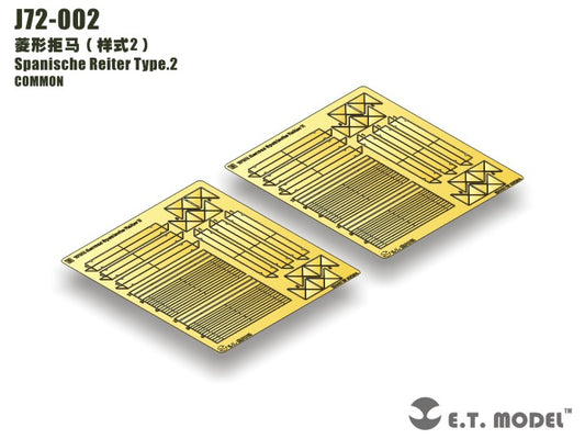 E.T. Model 1/72 Spanische Reiter Type.2