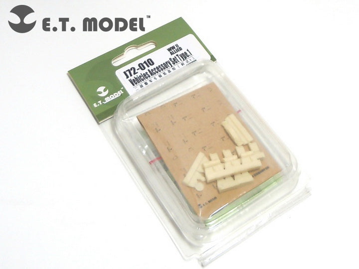 E.T. Model 1/72 WWII Allied Vehicles Accessory Set Type.1