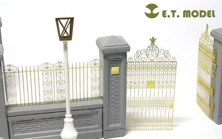 E.T. Model 1/35 Park Gate & Fence