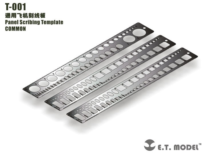 E.T. Model Panel Scribing Template