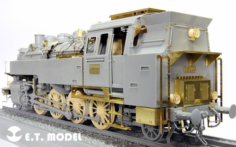 E.T. Model 1:35 Steam Locomotive BR86 DRG Super Detail Set